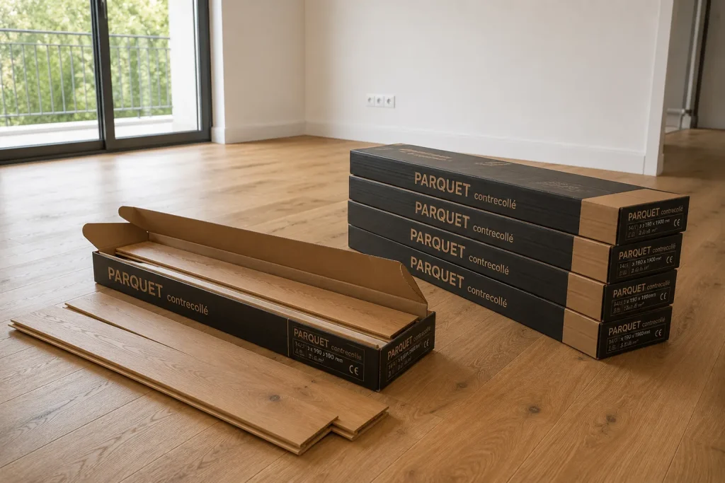 Carton parquet — TOMAS RÉNOVATION, Rennes