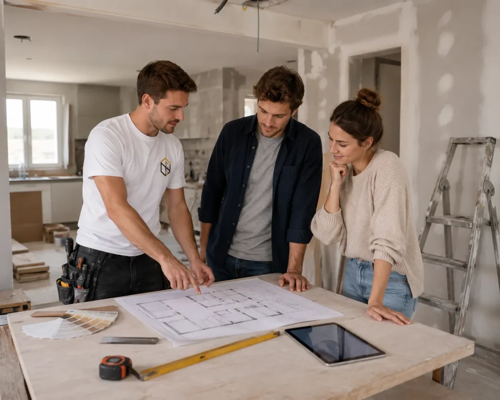 Présentation chantier — TOMAS RÉNOVATION, Rennes